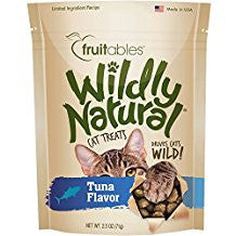 Fruitables Wildly Natural Cat Treats Tuna 12/2.5oz {L+1}953068 852763006214