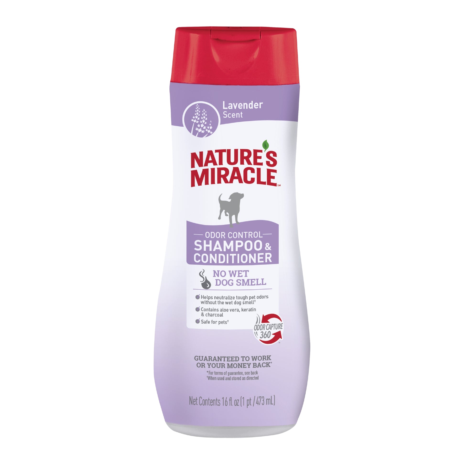 Nature's Miracle Odor Control Shampoo & Conditioner Lavender 16 oz 018065284174
