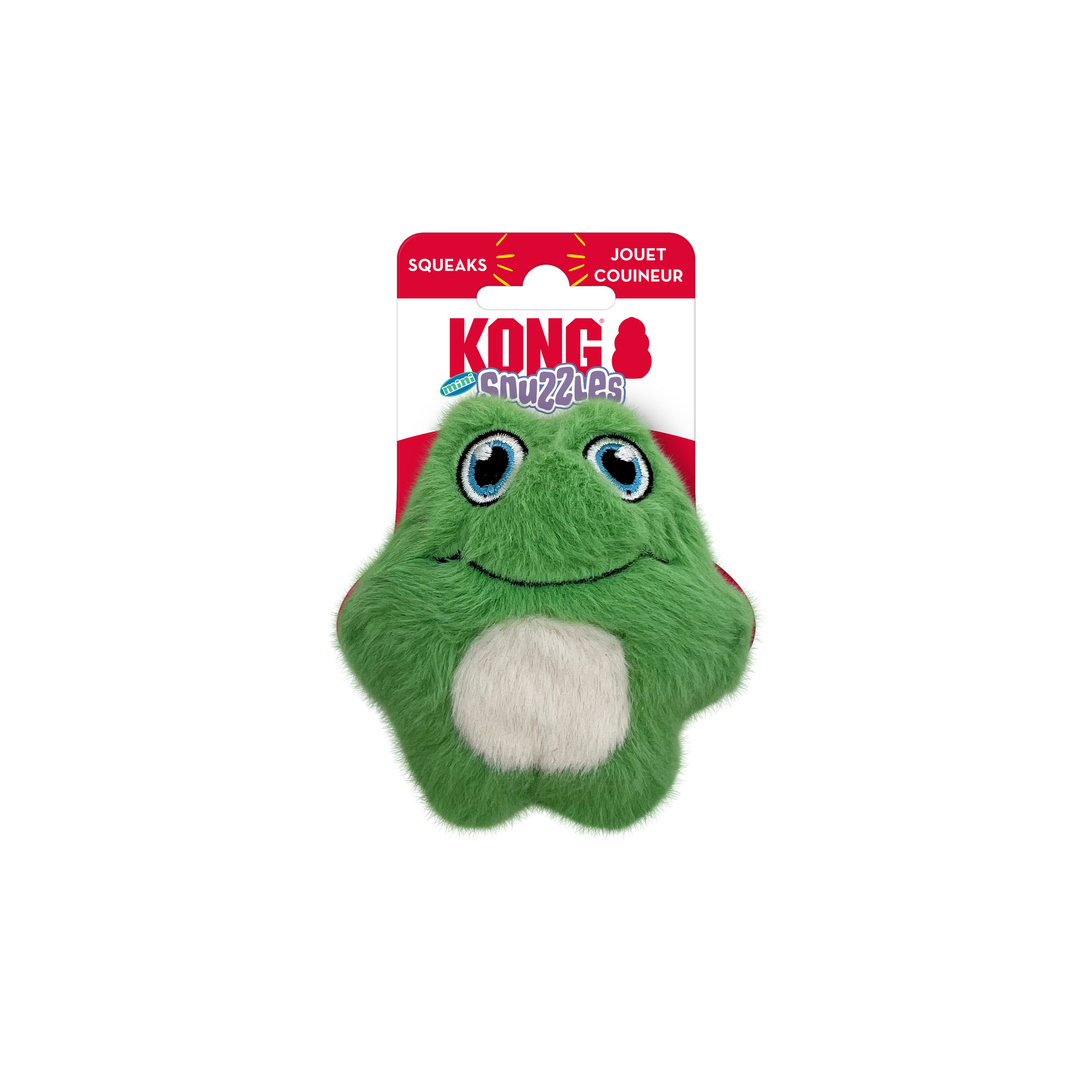 KONG Snuzzles Dog Toy Frog X-Small/Mini 035585499932