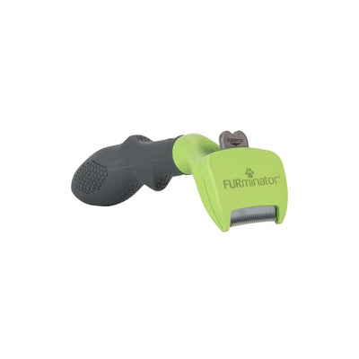 FURminator Short Hair deShedding Tool Grey/Green SM