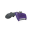 FURminator Undercoat deShedding Tool for Cats with Long Hair Black/Purple MD/LG - Cat