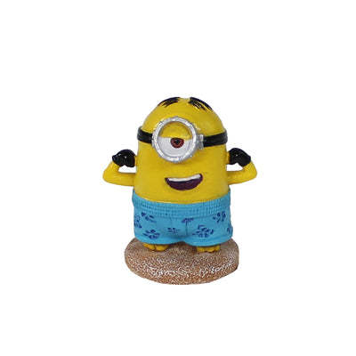 Penn-Plax Minions Beach Buddies Aquarium Ornament Stuart Mini 030172103827