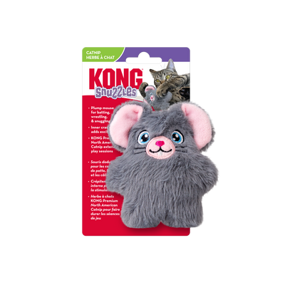 KONG Cat Snuzzles Mouse Cat Toy Medium 035585462172
