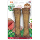 Nylabone Healthy Edibles All-Natural Long Lasting Chew Treats Roast Beef X-Large (2 ct) 018214851493