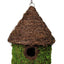 Galapagos Bungalow Woven Birdhouse Fresh Green 11inX15in - Bird