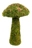 Galapagos Moss Mushroom Decorative Terrarium Ornament Fresh Green 11in SM (D) - Reptile