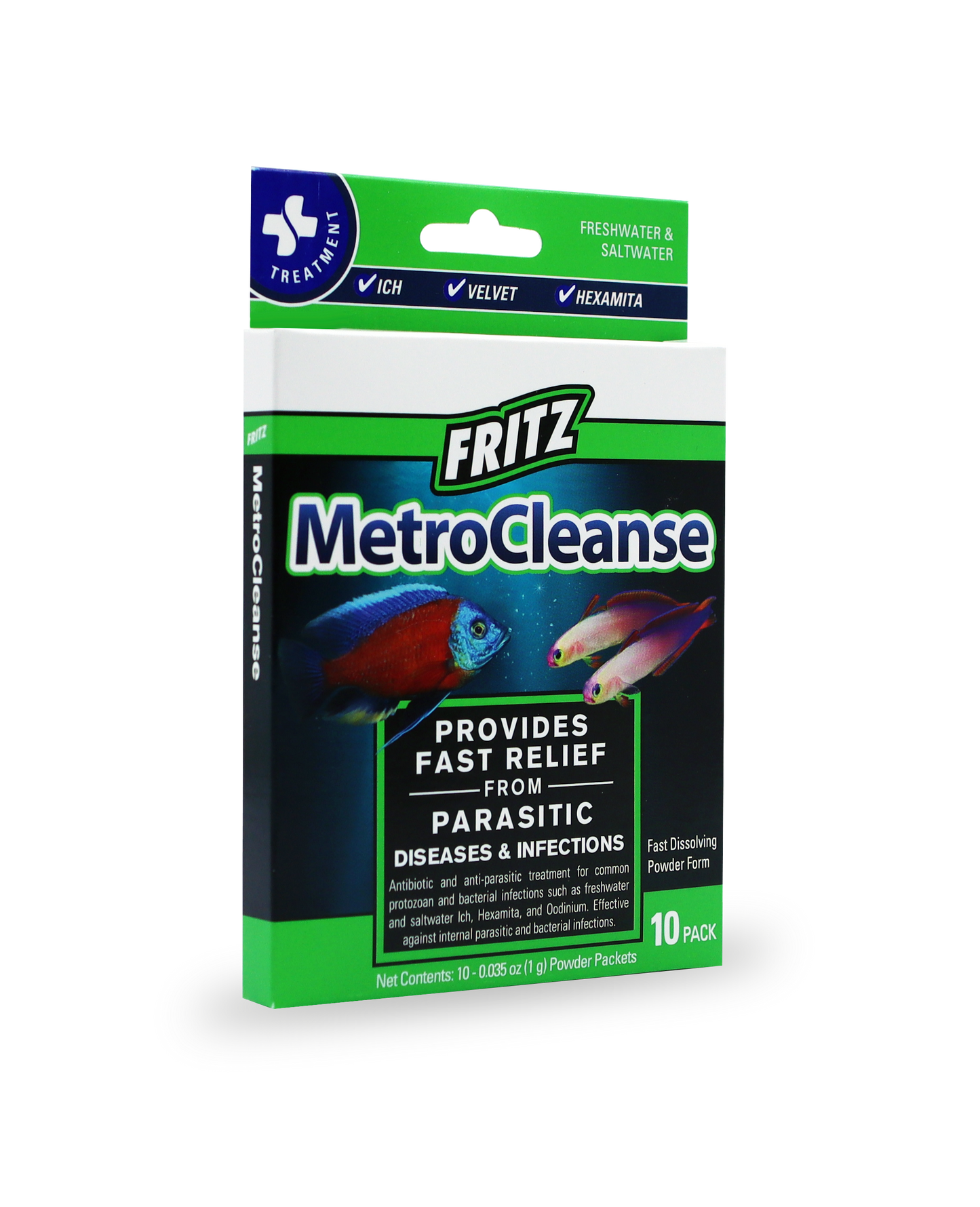 Fritz MetroCleanse Anti-Parasitic Medication 200g 10 ct 080531900079