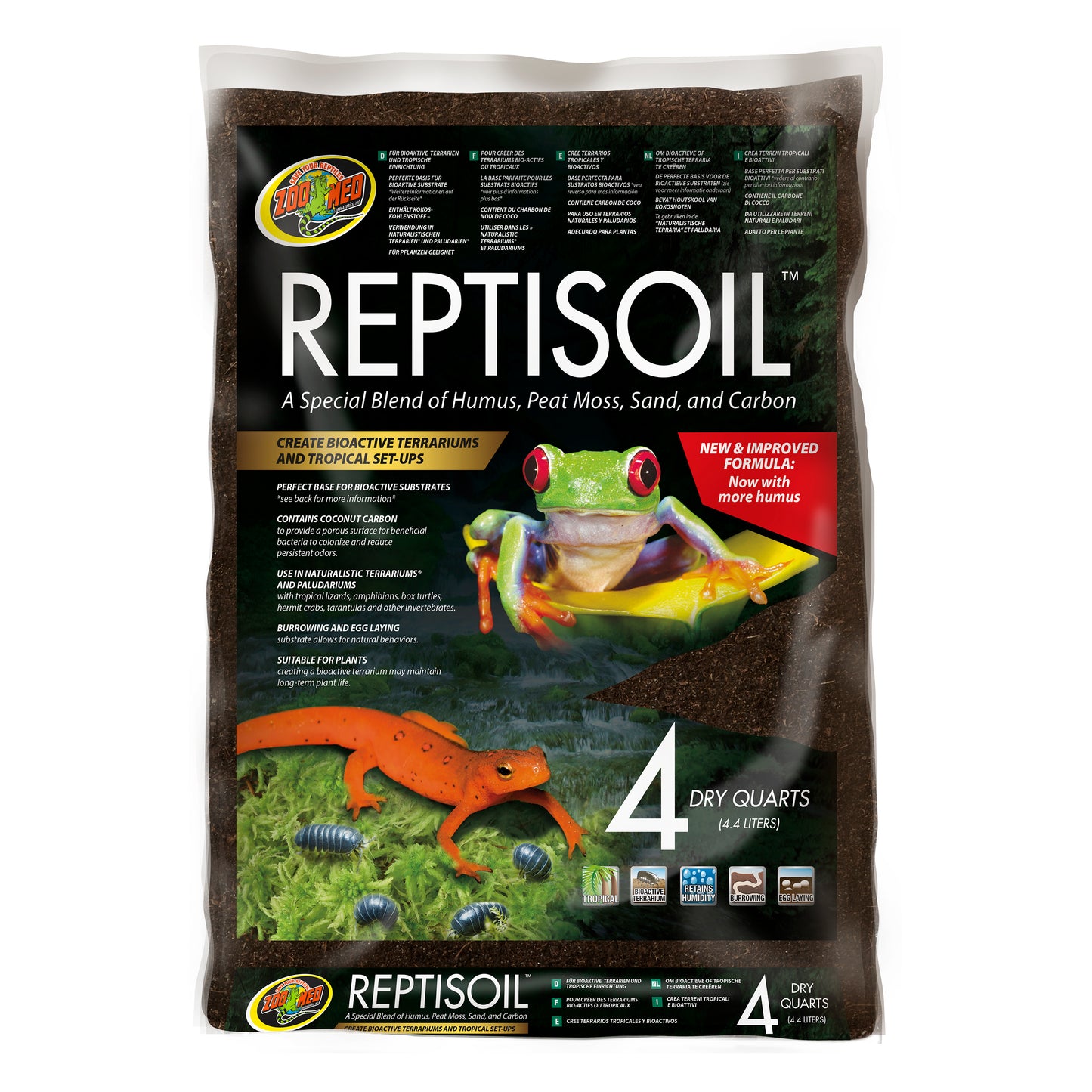 Zoo Med Repti Soil Bedding 4 qt 097612752045