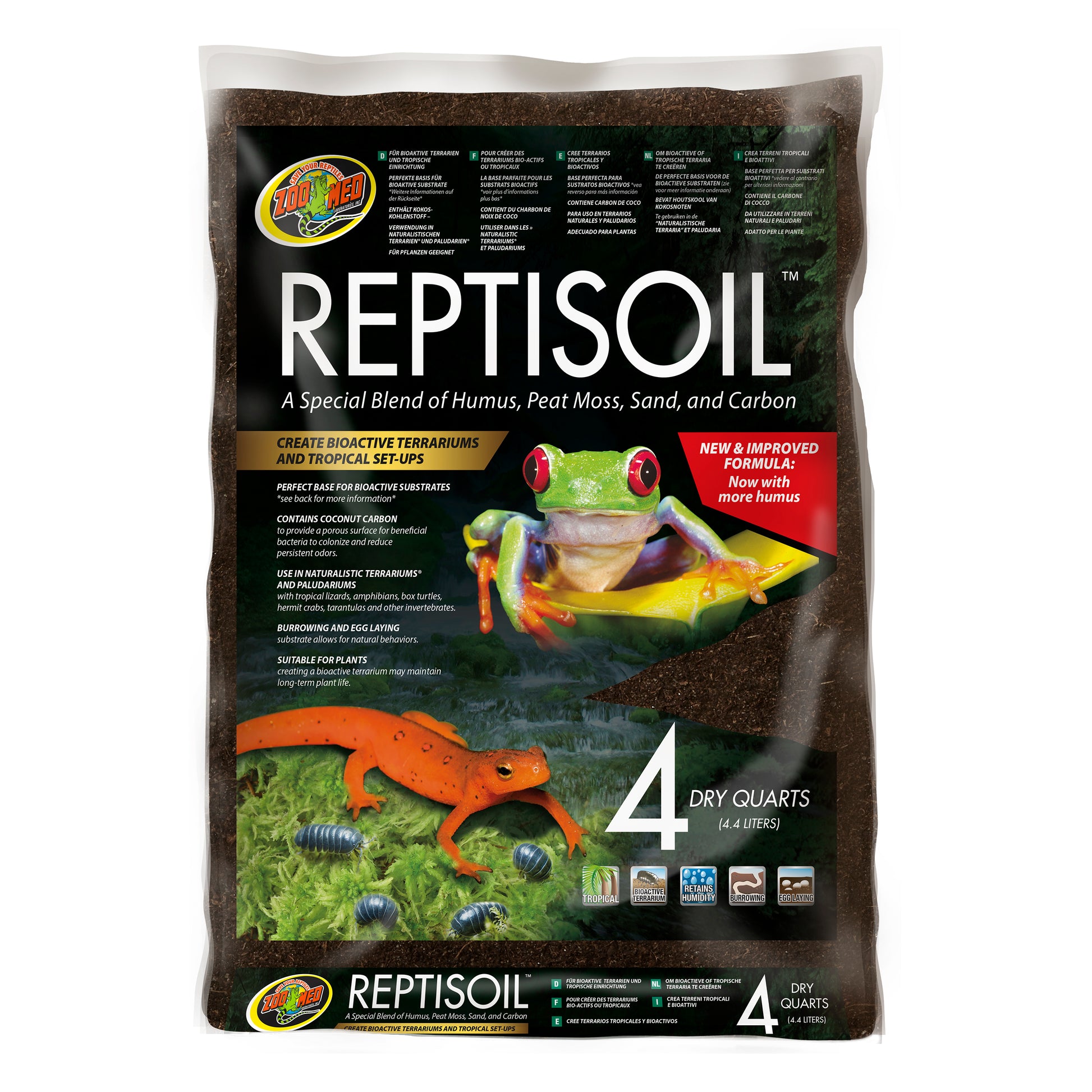 Zoo Med Repti Soil Bedding 4 qt 097612752045