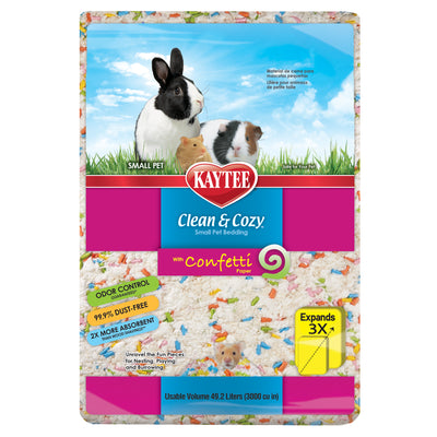 Kaytee Clean & Cozy Confetti Bedding 49.2 l 071859006284