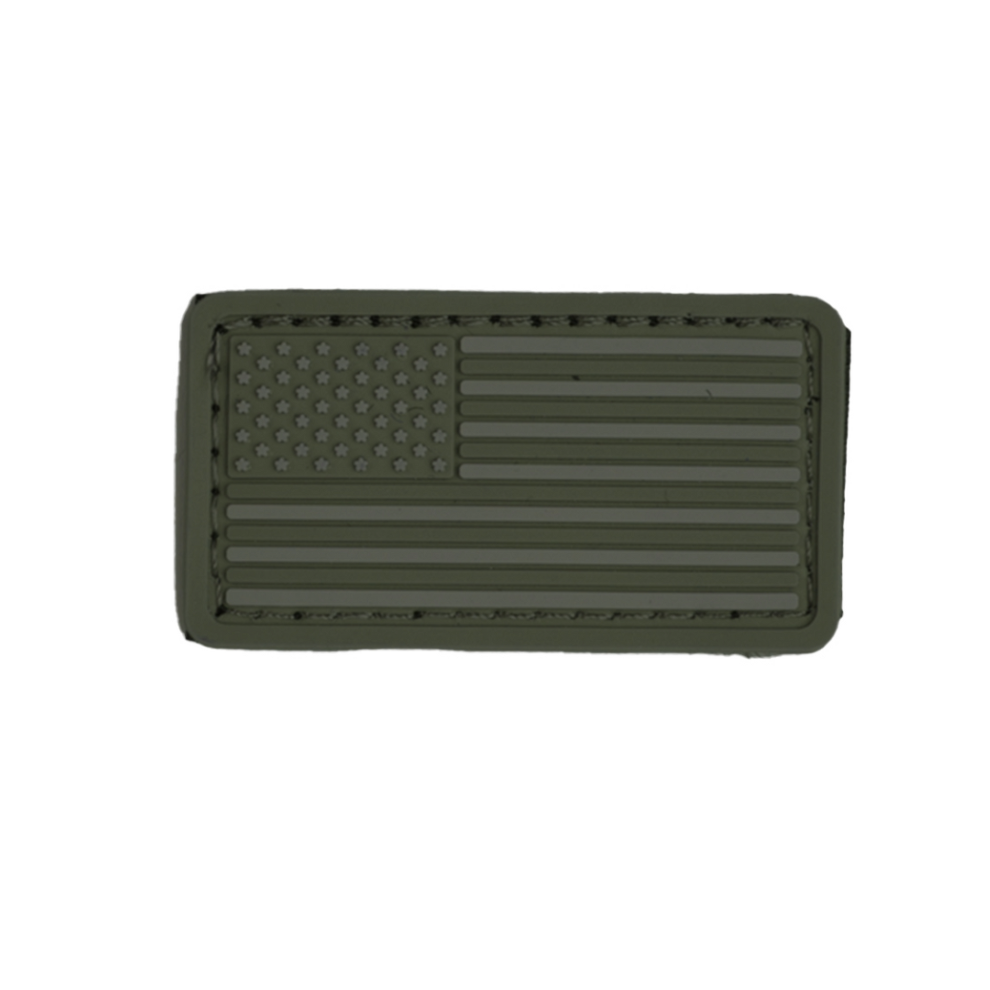Boss Dog Tactical Collar Patch Green USA Flag 850010391588