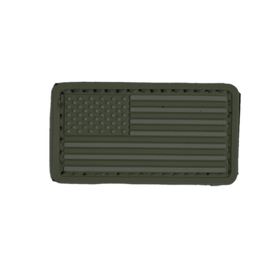 Boss Dog Tactical Collar Patch Green USA Flag 850010391588