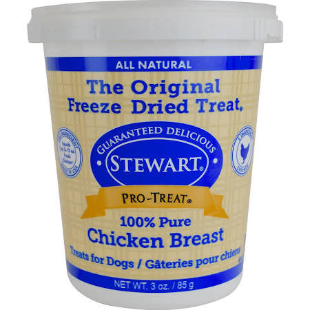 Gimborn Pro-Treat 100% Chicken Breast Freeze Dried Treats Dog 3OZ {L+1} 731088 073101017055