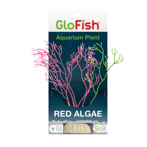 GloFish Algae Aquarium Plant Red SM