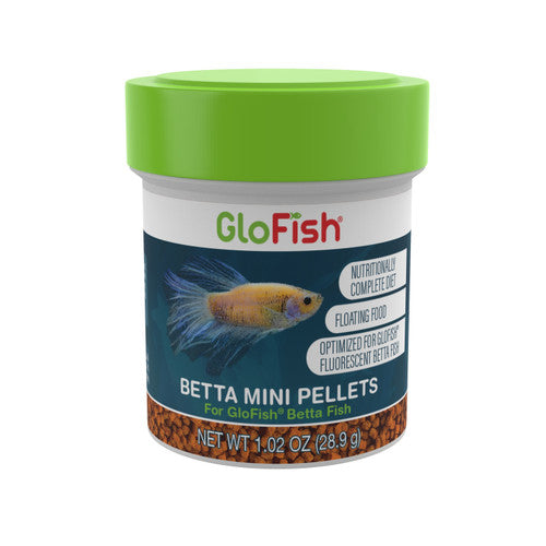 GloFish Betta Mini Pellets 1oz - Aquarium