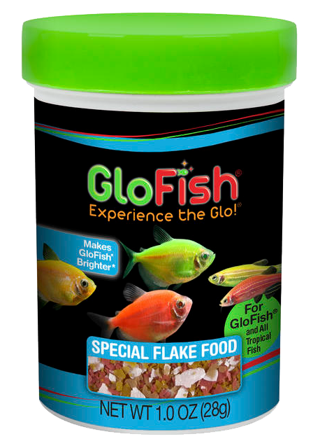 GloFish Special Flakes Fish Food 1.59 oz - Aquarium