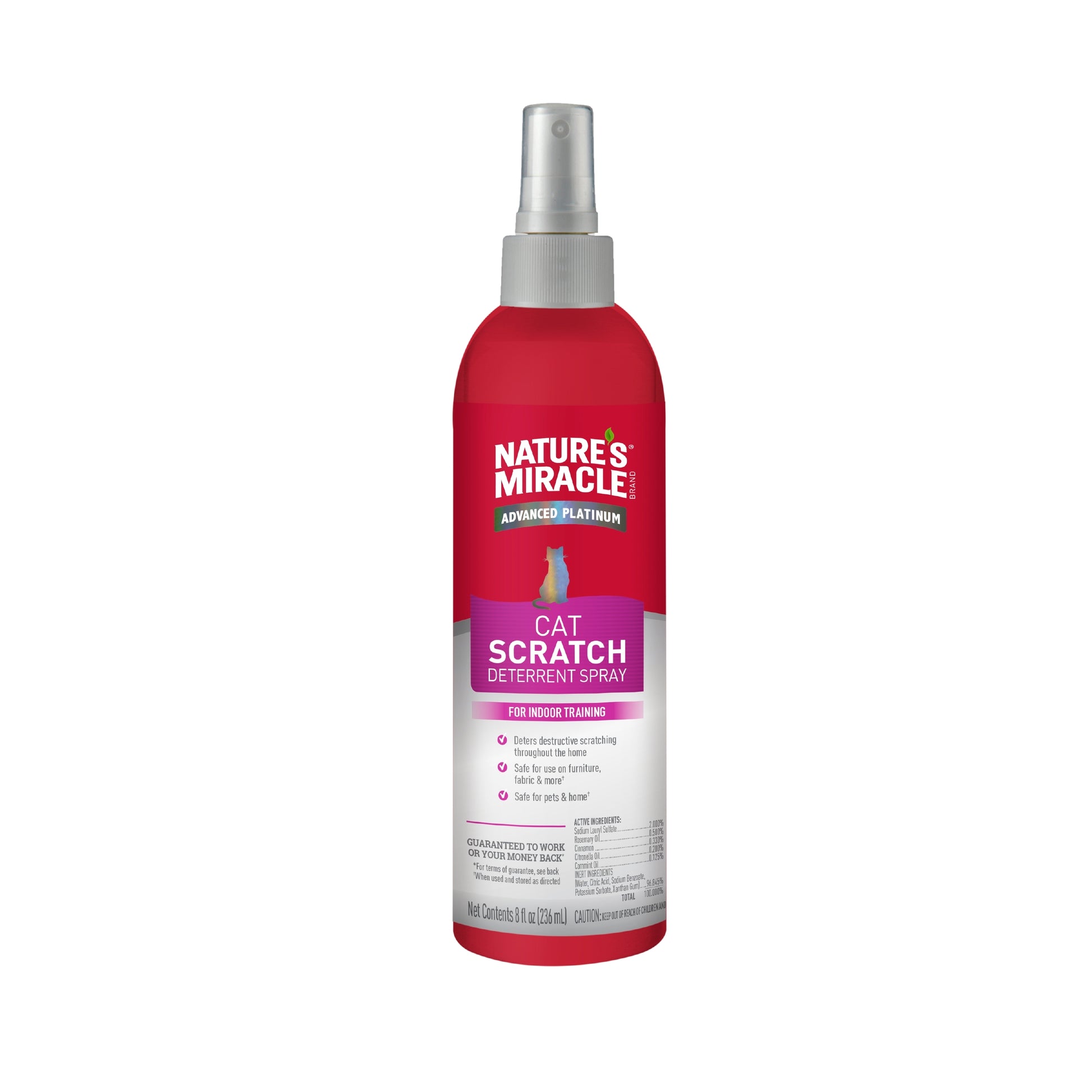 Nature's Miracle Cat Scratch Deterrent Spray 8 oz 018065284013