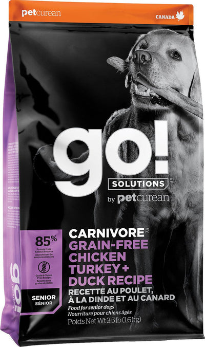 Go! Carn C/t/d Sr Dog 3.5 Lb C=6 {L-1}152259 815260005135