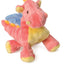 goDog Dragons with Chew Guard Technology Tough Plush Dog Toy Coral SM