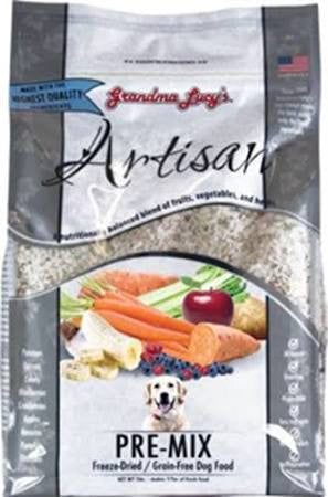 Grandma Lucy's Artisan Grain Free Premix Freeze Dried Dog Food-8-lb, Makes 40 Lbs Of Food-{L+x} 884308730124