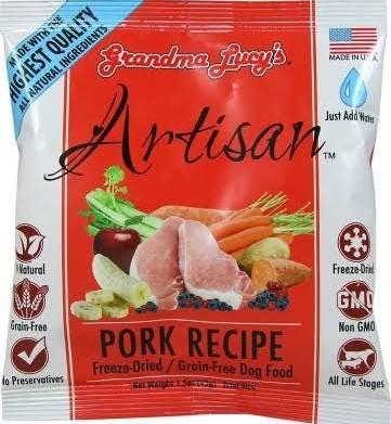 Grandma Lucy's Dog Grain Free Artisan Pork Trial Size {L-x} Pak6 884308367061
