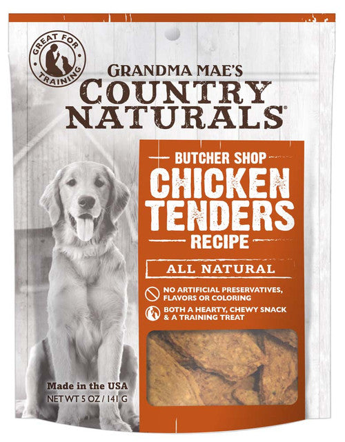 Grandma Mae’s Country Naturals Grain Free Chicken Tenders Dog Treats 5 oz