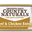 Grandma Mae's Country Naturals Grain Free Chunks in Gravy Wet Cat & Kitten Food Beef & Chicken 2.8oz 24pk