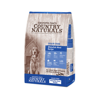 Grandma Mae's Country Naturals Grain Free Dry Dog Food Fish 14lb