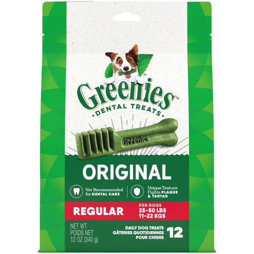 Greenies Dog Dental Treats Original 12oz 12ct Regular