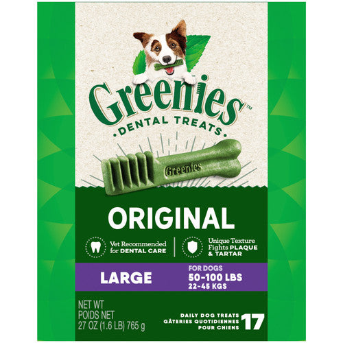 Greenies Dog Dental Treats Original 27oz 17ct Large