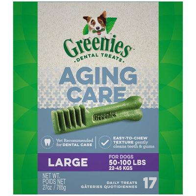 Greenies Large Aging Care Dental Treats 27oz {L+b}428213 642863108839