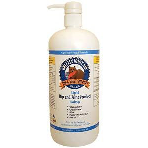 Grizzly Joint Aid for Dogs Liquid 32oz {L+1x} 359033 835953005402