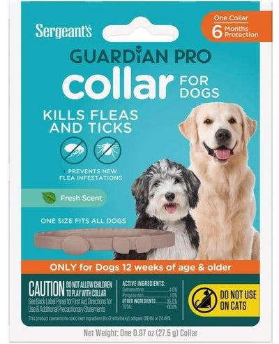 Guardian Pro Flea & Tick Collar Dog 1 ct 073091001270