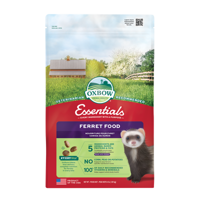 Oxbow Animal Health Essentials Ferret Food 4 lb 744845968339