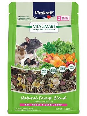 Vitakraft Smart Rat, Mouse & Gerbil Food 2 lb 051233595047