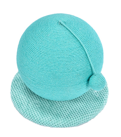 Max & Marlow Apple Novelty Cat Scratcher Blue Ball 810162076931