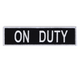 Boss Dog Tactical Harness Patch On Duty Large 850030579843
