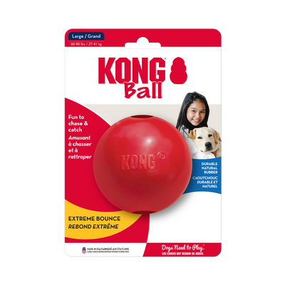 KONG Ball w/Hole Large 035585356747