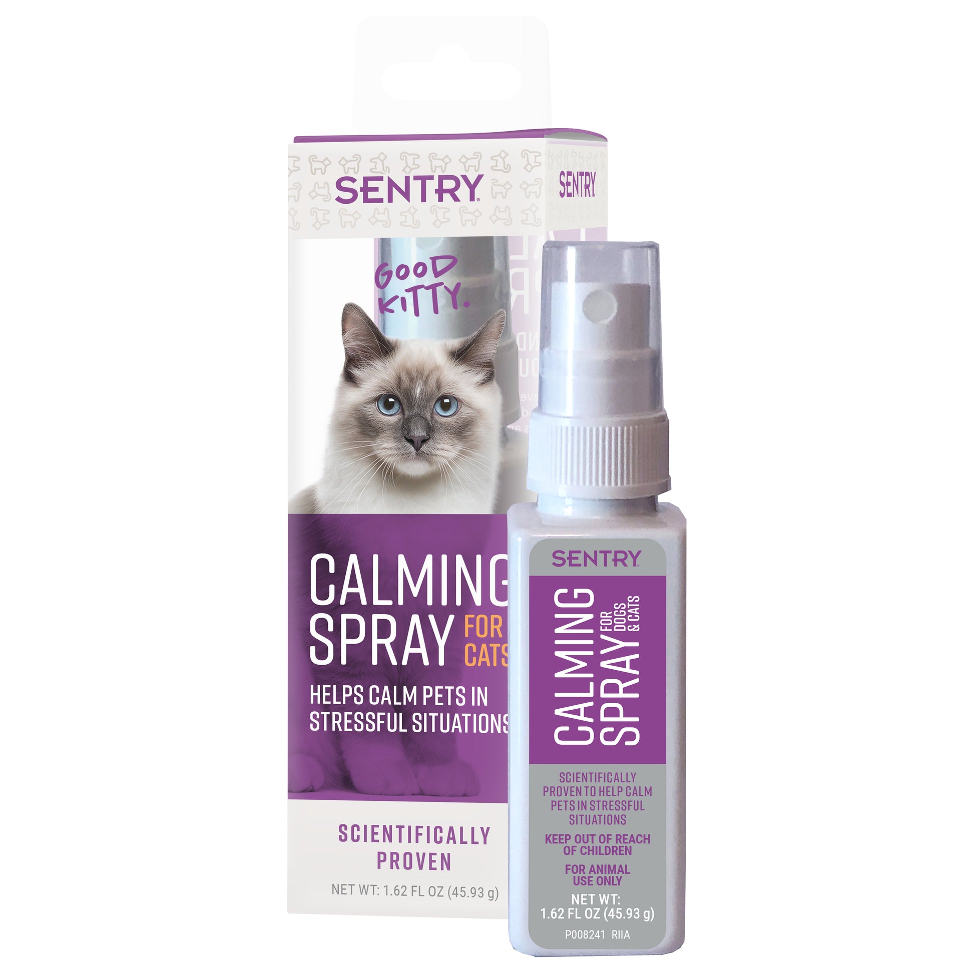 SENTRY Behavior Calming Spray for Cats 1.62 oz 073091053477