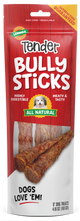 Lennox Tender Bully Sticks Dog Treat 8 in, 4.16 oz 742174823183