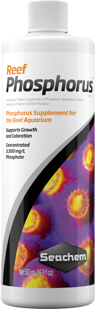 Seachem Laboratories Reef Phosphorus Supplement 500Ml|17 oz 000116012935