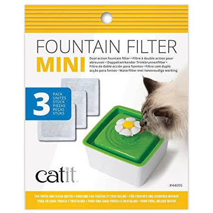 Hagen Catit 2.0 Mini Fountain Replacement Filter3pk 44005{L + 7} - Cat