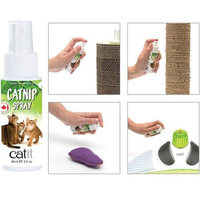 Hagen Catit Catnip Spray 2oz 44759{L+7} [R} 022517447598