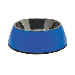 Hagen Dogit 2 In 1 Durable Bowl Large Blue 73554 - Dog