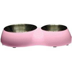 Hagen Dogit Double Diner Pink 73757 022517737576