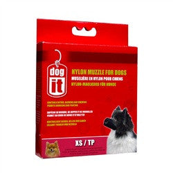 Hagen Dogit Nylon Dog Muzzle Black Extra Small 4 In 90801{L + 7}