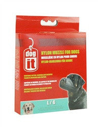 Hagen Dogit Nylon Dog Muzzle Black Large 8 In 90804{L+7} 022517908044