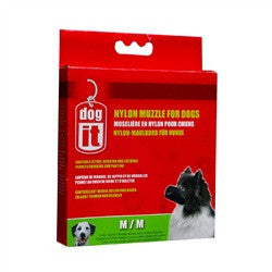 Hagen Dogit Nylon Dog Muzzle Black Medium 6 In 90803{L + 7}