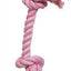 Hagen Dogit Pink Cotton Rope Bone Small 72365{L+7R} 022517723654