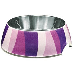 Hagen Dogit Style Bowl Purple Wild Stripes Small 73722{ - Dog